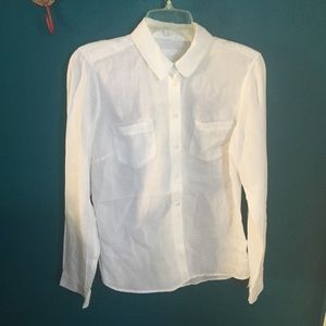 M&S Linen Button-down
